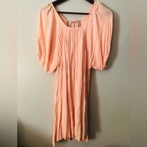 YA Los Angeles Pink Flowing Knee Length Dress